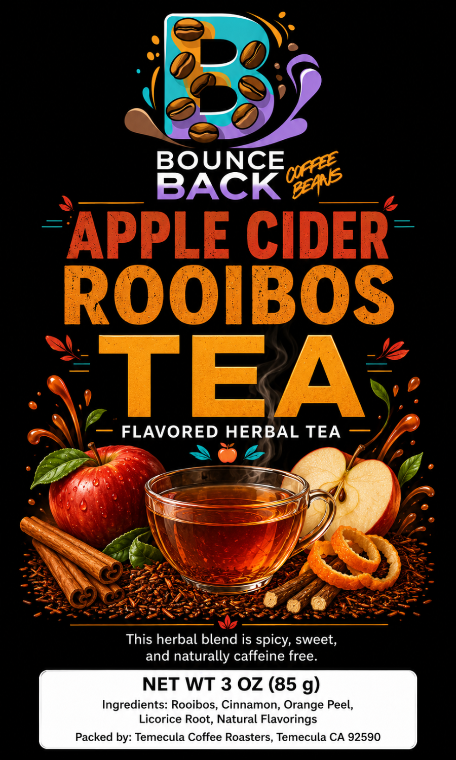 Bounce Back Tea - Apple Cider Rooibos