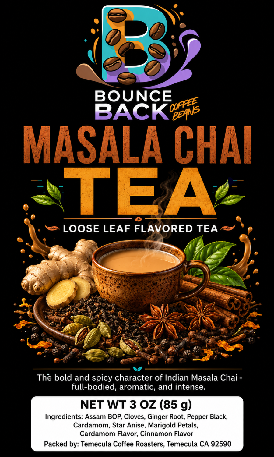 Bounce Back Tea - Masala Chai