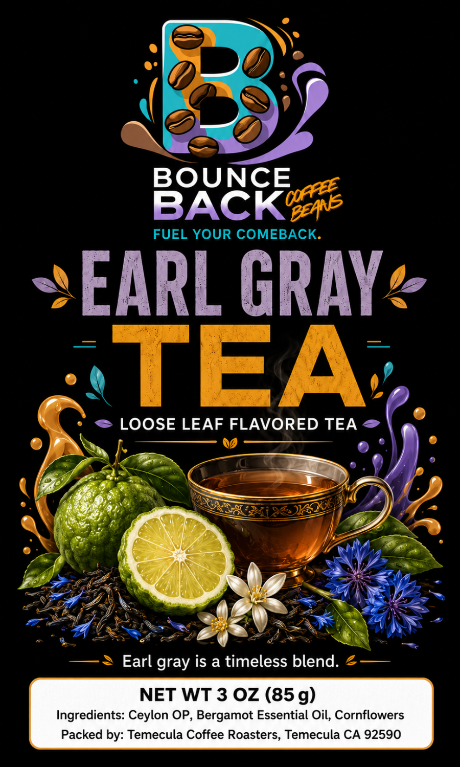 Bounce Back Tea - Earl Gray