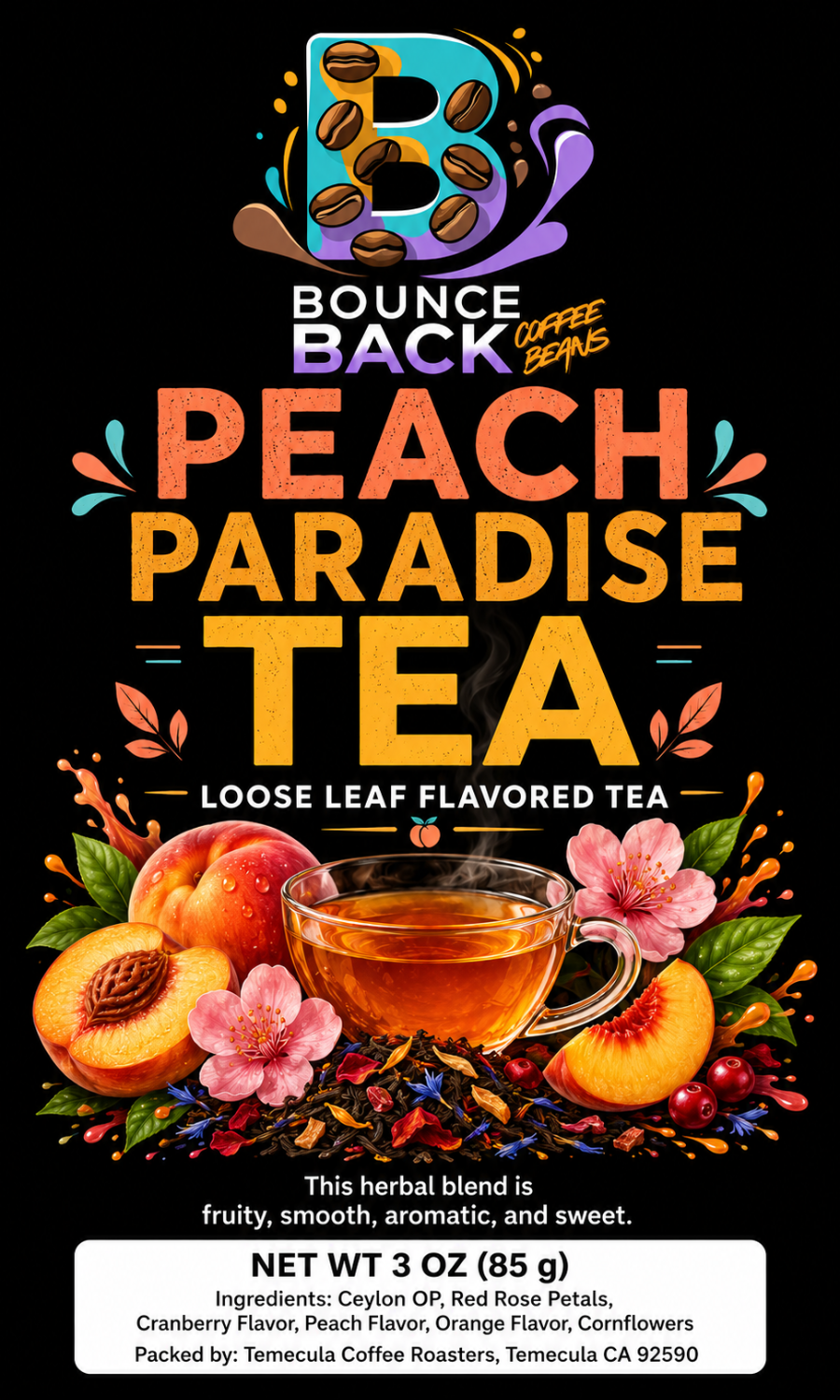 Bounce Back Tea - Peach Paradise